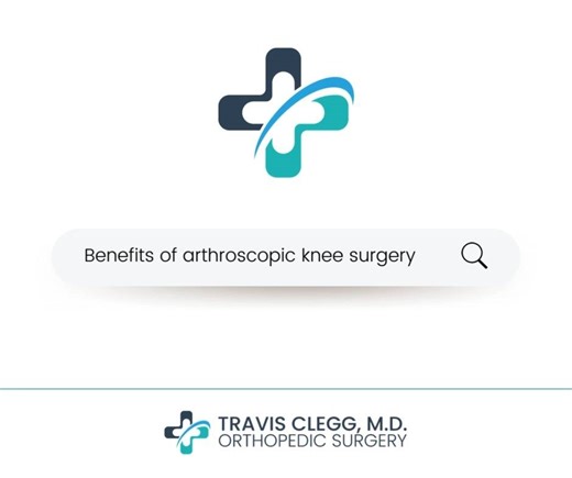 What makes arthroscopic knee surgery a game-changer? This advanced technique is minimally invasive and can address meniscus tears, ligament injuries, and more. 🩻 Smaller incisions = faster recovery 🩻 Outpatient procedure = same-day discharge 🩻 Clear diagnosis = precise treatment 🔗 Read more in our blog: https://southernindianaortho.com/exploring-arthroscopy-a-minimally-invasive-solution-for-knee-pain/ #JointHealth #KneeSurgeryOptions #MobilityMatters | Travis Clegg, MD