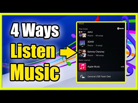 4 Ways to Listen to Music On PS5 while Playing Games (Best Tutorial)