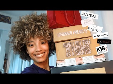 How I Get Free PR Packages as a Creator | Tips for Beginners