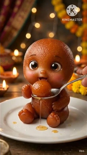 Cute Indian Sweet Babies Eating ASMR 😍 | Jalebi, Barfi & Gulab Jamun Baby