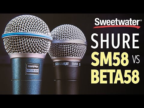 Shure SM58 vs Beta 58 – What's the Difference? 🎤