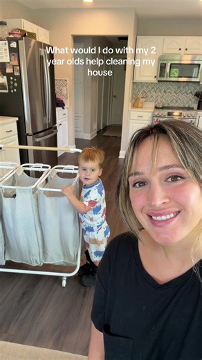 How to Get a 2-Year-Old to Help Clean the House