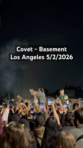 covet - BASEMENT live @ Milky’s Los Angeles, Wired 5/2/2026 #concert #livemusic #music #rock
