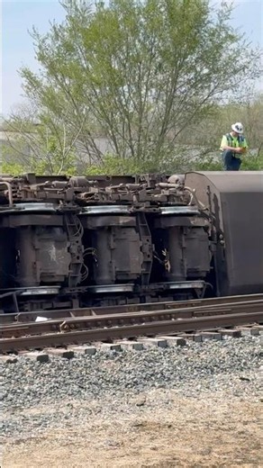 Train Wreck, Removing Fuel, See Attached Long Video, JawTooth shorts