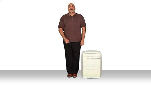 EdgeStar AP8000W Portable Air Conditioner with Dehumidifier and Fan for Rooms up to 150 Sq. Ft. w...