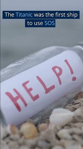 Titanic was the first ship to use SOS