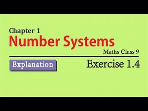 NCERT Solutions for Class 9 Maths Chapter 1 Exercise 1.4