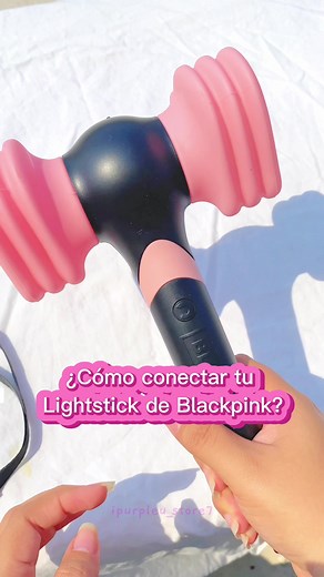 Tutorial 2023 de como conectar tu Lightstick de Blackpink🖤, para que no te espantes😱 #blackpinkmexico #blinks #blackpinkconcierto #blackpinklightstick #blackpinkconciertomexico #tiendakpopmexico #kpopfyp #blinkmexico