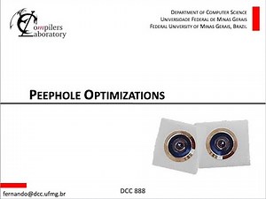 Peephole Optimizations