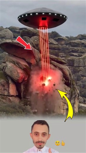 Alien invasion of the mountain seeking hidden gold #youtube #shorts