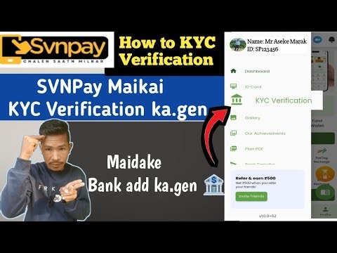 SVN Pay o Maikai KYC verification kagen Bank Gapatgen / SVNPAY How to KYC verification Bank add