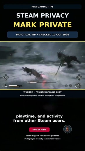Steam: Make One Game Private With Mark Private