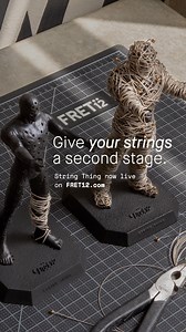 1.7K views | Infinite variations, made by you. Composed from what you’ve already played — every figure shaped from upcycled bass and guitar strings. | FRET12 | Facebook