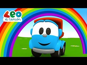 Leo el Camión - Aprendemos los colores en español con Leo y los coches de colores