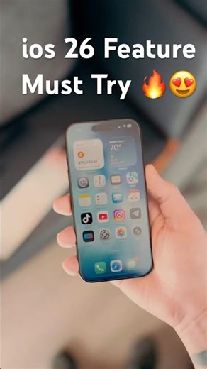 iOS 26 Update in Action – New Features You Must Try! 🔥