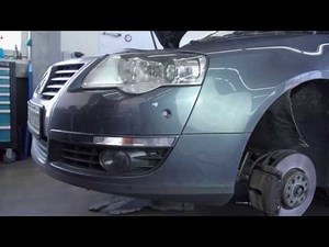 Removing the bumper Passat 3C
