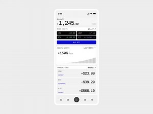 crypto app home