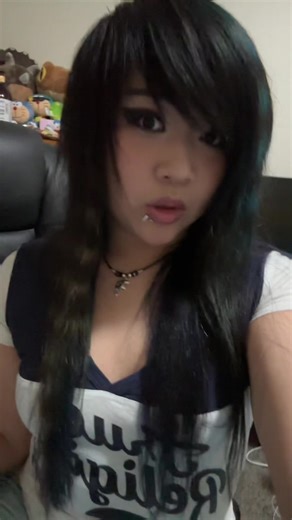 Exploring Blue Contacts and Raccoon Tail Dyed Hair