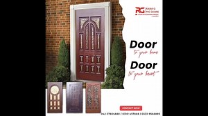 Abid Kashmiri house Lahore Fibarglass doors 0341 8888688 WhatsApp | Pvc Plastic Doors Company Lahore Pakistan