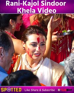 210K views · 2.8K reactions | Bollywood Divas Rani Mukherjee, kajol and Tanishaa Mukerji do Sindoor khela dance at Durga pandal on the occasion of Dussehra. Watch the video to know more. #RaniMukherjeeSindoorKhela #TanishaMukerji #KajolDurgaPujo | Filmibeat.com | Facebook