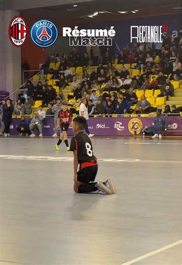 Résumé U11 Milan AC - PSG 👀 #futsal #tournament #wonderkids #psg #acmilan