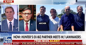 Just 48 hours before he was set to testify in a Congressional investigation into the President's foreign business dealings, the DOJ sent a letter (on a Saturday) to remind Devon Archer that he will be in prison soon. The DOJ is now using the House Democrats' favorite strategy: witness intimidation. | Speaker Mike Johnson