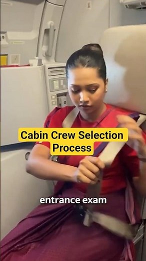 Cabin Crew Member Qualifications & Selection Process #airhostess #indeedindia