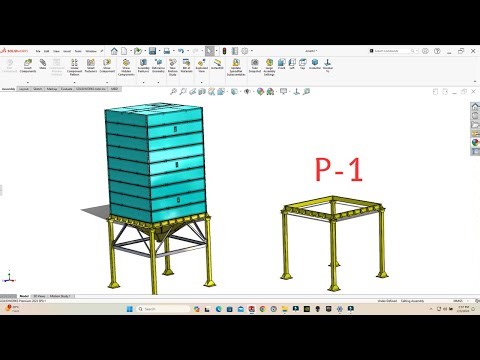Solidworks Tutorial # 250 Storage Bin Design Industrial Works by SW Easy Design