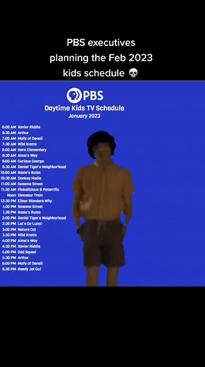 nobody watches pbs after school, right? 📺 #pbskids #pbs #kidstv