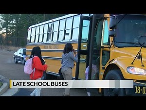 Late school buses