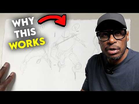 How I Sketch Dynamic Poses in Seconds (For Any Character Type)