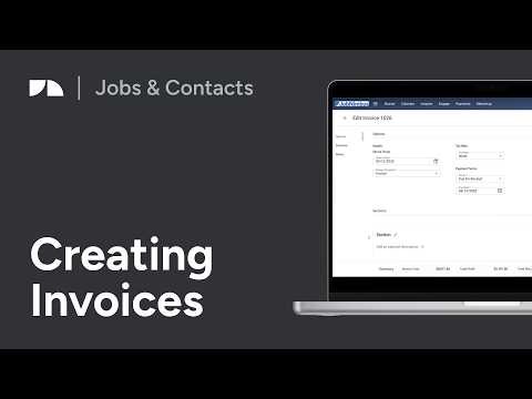 Creating Invoices