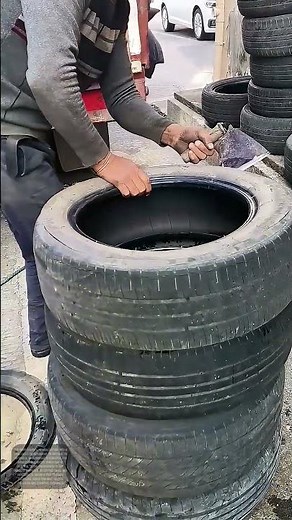 Cutting Tires: Transforming Waste into Useful Materials