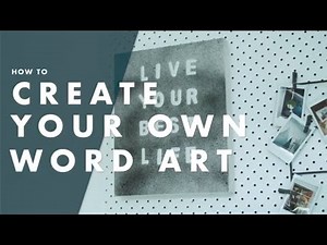 How To Make Inspirational Wall Art - Bunnings Warehouse