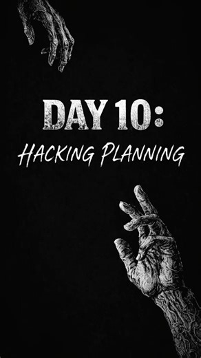 Day 10 Hacking Planning in Ethical Hacking #hacker #shorts