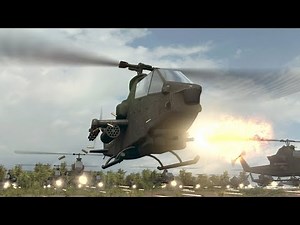 [Military Cinematic] 69 AH-1S Cobra Attack Helicopter In Action