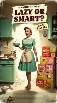 1950s Housewives vs Instant Food… Who Won? 🥫