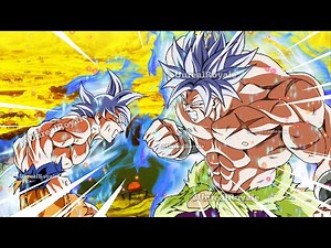 Ultra Instinct Goku Vs Ultra Instinct Broly