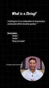 What is String in C Why We Use It + String Library full Introduction in Hindi #coding #shorts #viral