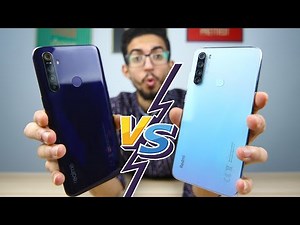 افضل موبايلين بسعر 2500 جنيه | Realme 5 VS Redmi Note 8