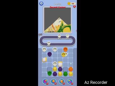 Color flow Art puzzle level 133 walkthrough solution
