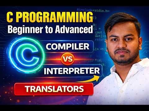 C Programming Series Ep 2 | Translators, Compiler vs Interpreter Explained 🔥🔥
