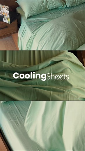 Kristina Shvets on Instagram: "Top-quality bedding 🤍 This green shade fits my room’s interior perfectly. I sleep so peacefully and sweetly every night ✨✨🌓 #TopQuality #PremiumBedding #GreenAesthetic #CozyHome #BedroomGoals #SleepWell #HomeVibes"