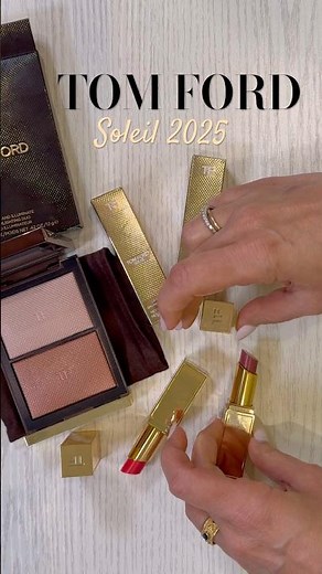 Tom Ford Soleil 2025 | Lip Balm 03 Escapist & 05 Getaway | Shade & Illuminate | Swatches #tomford