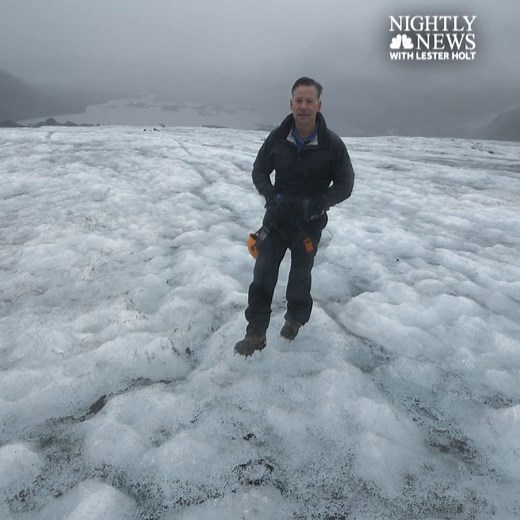 256K views · 5K reactions | Iceland has already lost one glacier to climate change, and this one is losing about two inches every single day. Scientists are working on creative solutions to help: https://nbcnews.to/2kohvOI Richard Engel reports tonight on NBC Nightly News with Lester Holt. #ClimateInCrisis | NBC Nightly News with Tom Llamas | Facebook
