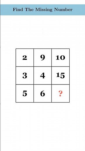 CRACK the 3x3 Grid Code in Seconds with this Easy Math Puzzle