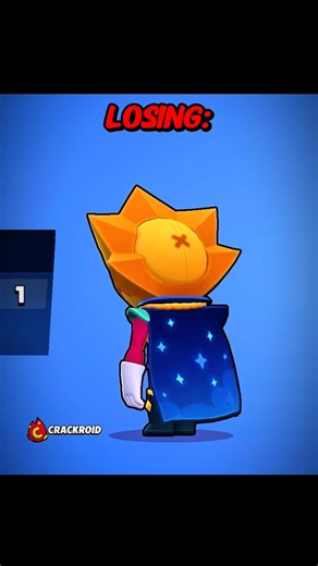 Sirius Winning & Losing Animation! #brawlstars #shorts
