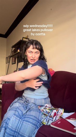 Crafting the Great Lakes Pullover for WIP Wednesday