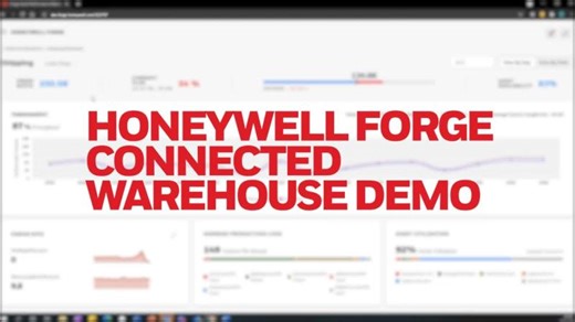 Honeywell Forge Connected Warehouse Demo Video | Alberto Ventura