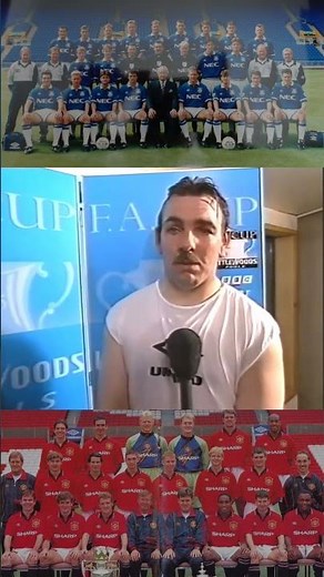 Neville Southall’s iconic interview after Everton’s FA Cup win over Man United in 1995 💙
